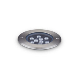 Ideal Lux Luminosa Led Outdoor Recessed Floor & Decking Light Steel Ip67, 3000K