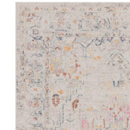 The Rug Edit Flores Laleh Fr08 Traditional Abstract 65mm Ivory Runner, 066X240Cm - thumbnail 4
