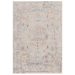 The Rug Edit Flores Laleh Fr08 Traditional Abstract 65mm Ivory Runner, 066X240Cm - thumbnail 2
