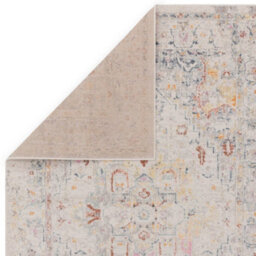 The Rug Edit Flores Laleh Fr08 Traditional Abstract 65mm Ivory Runner, 066X240Cm - thumbnail 5