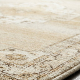 Livabliss Fifth Avenue-Vintage Brown Off-White Grey Traditional Boho Fringe Living Dining Bedroom Rug 200 X 275 Cm Easy Care, Non Shedding - thumbnail 3