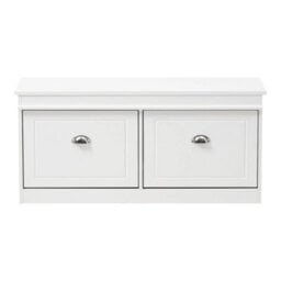 Large Shoe Bench Shoe Rack Shoe Storage Cabinets With Seat Cushion For Hallway - thumbnail 6