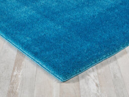 Smart Living Shaggy Soft Area Rug, Fluffy Living Room Carpet, Kitchen Floor, Bedroom Ultra Soft Rugs 80Cm X 150Cm - Teal - thumbnail 2