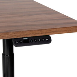 Beliani Electric Adjustable Standing Desk Destinas Brown/ Black 160 Cm 72 Cm - thumbnail 6