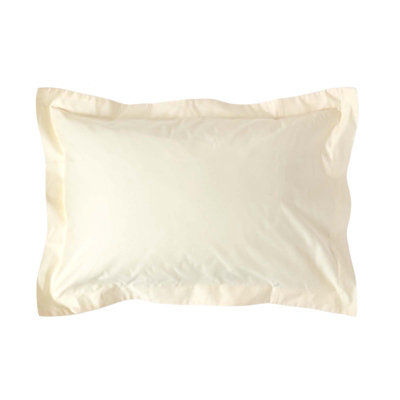 Homescapes Cream Egyptian Cotton Oxford Pillowcase 1000 Tc - image 1