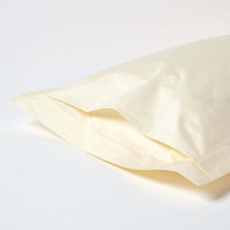 Homescapes Cream Egyptian Cotton Oxford Pillowcase 1000 Tc - thumbnail 3