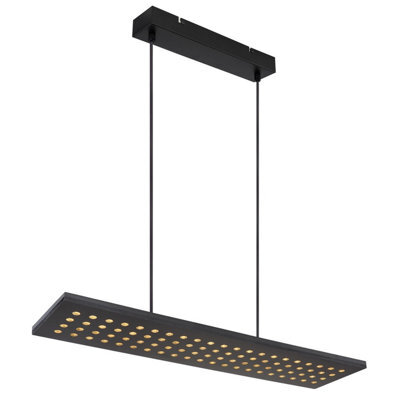 Luminosa Lighting Luminosa Dolores 80X20Cm Pendant Ceiling Light Matt Black Led 3000K - image 1