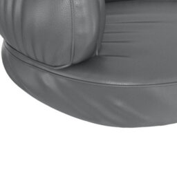 Walplus Ergonomic Foam Dog Bed Grey 75X53 Cm Faux Leather - thumbnail 6