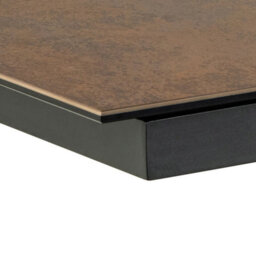 Furniture To Go Heaven Extendable Dining Table With Ceramic Rusty Brown (L) 240Cm Seats Up To 6 - thumbnail 7