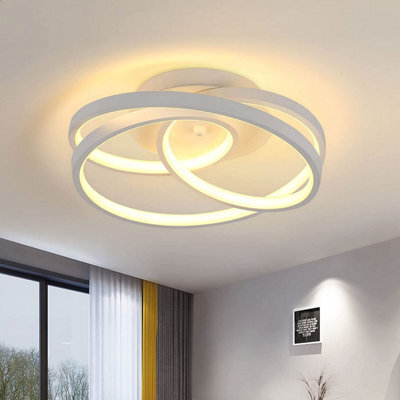 Pheashine Ceiling Lights, Modern Round Ceiling Light,40W ,warm White 3000K For Bedroom Dining Room Living Room(30Cm) - image 1