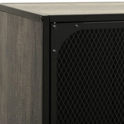 Berkfield Tv Cabinet Grey 105X36X47 Cm Metal And Mdf - thumbnail 8