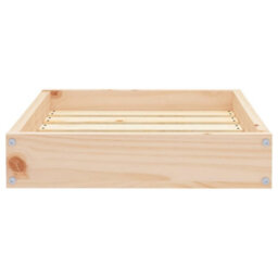 Berkfield Dog Bed 51.5X44X9 Cm Solid Wood Pine - thumbnail 4