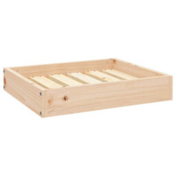 Berkfield Dog Bed 51.5X44X9 Cm Solid Wood Pine - thumbnail 2
