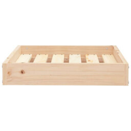 Berkfield Dog Bed 51.5X44X9 Cm Solid Wood Pine - thumbnail 3