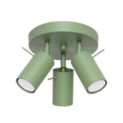 Sollux Lighting Ring Steel Sage 3 Lights Modern Ceiling Lamps - image 1