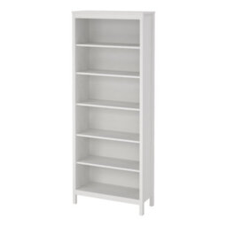 Furniture To Go Madrid Bookcase With 5 Shelves In White - thumbnail 3