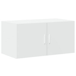 Berkfield Storage Cabinet White 80X42.5X225 Cm Engineered Wood - thumbnail 5