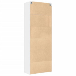 Berkfield Storage Cabinet White 80X42.5X225 Cm Engineered Wood - thumbnail 8