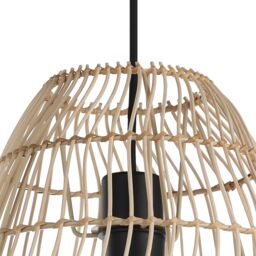 GoodHome Euphonia Natural Rattan Round Lamp Shade (D)30Cm - thumbnail 5