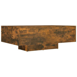 Berkfield Modern Coffee Table Smoked Oak 85X55X31 Cm Engineered Wood