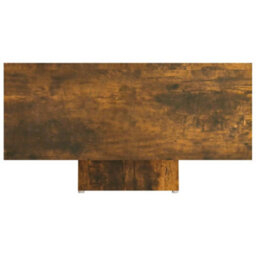 Berkfield Modern Coffee Table Smoked Oak 85X55X31 Cm Engineered Wood - thumbnail 6
