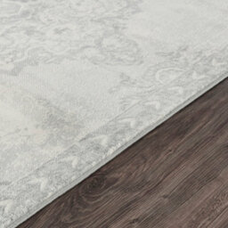 Livabliss Monaco-Vintage Grey Ivory Traditional Boho Living Dining Bedroom Rug 130 X 180 Cm Easy Care, Non Shedding - thumbnail 3