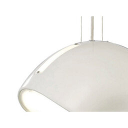 Luminosa Lighting Luminosa Pasion Oval Pendant 3 Light E27, Gloss White/polished Chrome - thumbnail 5