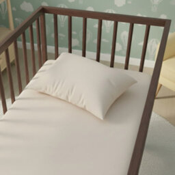 Flannelette Cot Bed Pillowcase Cover Soft Brushed Warmth And Comfort Cream - thumbnail 1