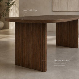 Matteo Walnut Extendable Dining Table 140-200Cm - Seats 6-8 - thumbnail 7