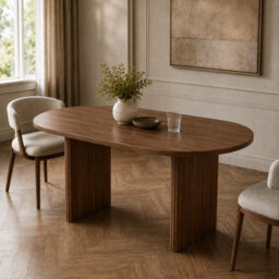 Matteo Walnut Extendable Dining Table 140-200Cm - Seats 6-8 - thumbnail 2