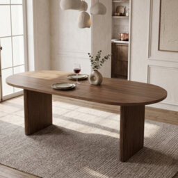 Matteo Walnut Extendable Dining Table 140-200Cm - Seats 6-8 - thumbnail 3