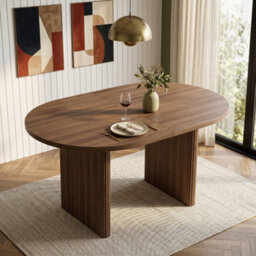 Matteo Walnut Extendable Dining Table 140-200Cm - Seats 6-8 - thumbnail 5