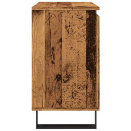 Berkfield Bathroom Cabinet Old Wood 58X33X60 Cm Engineered Wood - thumbnail 5