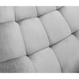 Oakham Premium Stylish Lucerne Velvet Chair In Grey - thumbnail 3
