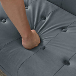 Outdoor Living (NW) Ltd Olivia Slate Grey 3 Seater Sofa Bed - Clic Clac - thumbnail 6
