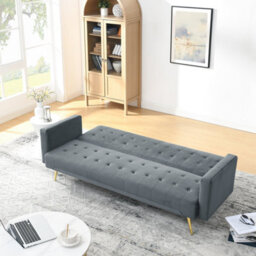 Outdoor Living (NW) Ltd Olivia Slate Grey 3 Seater Sofa Bed - Clic Clac - thumbnail 5