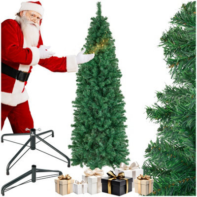 Tectake Christmas Tree Comet - Artificial Christmas Tree In Green With Lifelike Look - 150 Cm - Green - image 1