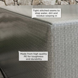 Outsunny 235X190X90Cm Large Patio Set Outdoor Garden Furniture Cover Grey - thumbnail 5