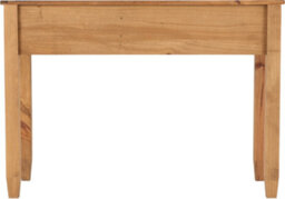Seconique Budget Mexican Study Desk In Distressed Waxed Pine - thumbnail 6