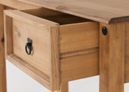 Seconique Budget Mexican Study Desk In Distressed Waxed Pine - thumbnail 7