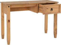Seconique Budget Mexican Study Desk In Distressed Waxed Pine - thumbnail 3