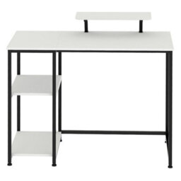 Levede Computer Desk Home Office Table With Storage Shelves Monitor Stand - thumbnail 3