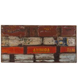 Walplus Bar Set 5 Piece Solid Reclaimed Wood Multicolour - thumbnail 4