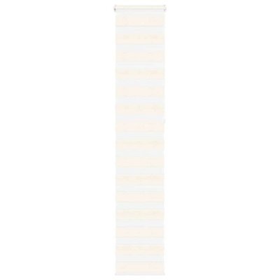 Berkfield Zebra Blind Marble Beige 45X230 Cm Fabric Width 40.9 Cm Polyester - image 1