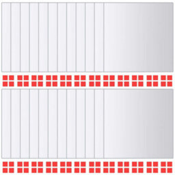 Berkfield 24 Pcs Mirror Tiles Square Glass - thumbnail 2