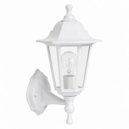 Shopnbits Outdoor Wall Lantern Light  Waterproof Traditional Garden Patio Wall Light White - thumbnail 1