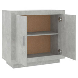 Vidaxl Sideboard Concrete Grey 80X40X75 Cm Engineered Wood - thumbnail 6