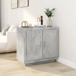 Vidaxl Sideboard Concrete Grey 80X40X75 Cm Engineered Wood - thumbnail 2