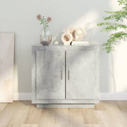 Vidaxl Sideboard Concrete Grey 80X40X75 Cm Engineered Wood - thumbnail 7