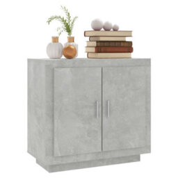 Vidaxl Sideboard Concrete Grey 80X40X75 Cm Engineered Wood - thumbnail 8